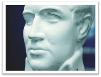 AESUB Spray Dissolving on Ice Statue Stage 1