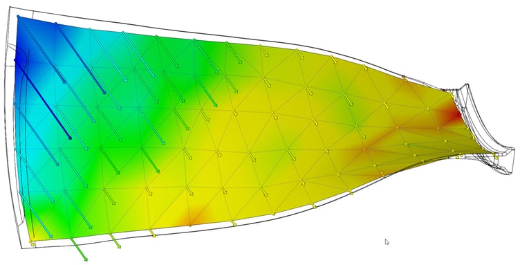 Fan Blade Displacement 