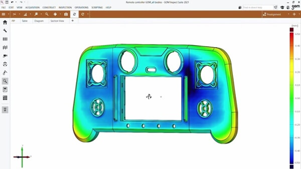 Zeiss Metrotom X-Ray of a Video Game Controller