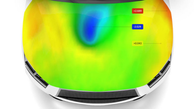 ODS Measurement on Car Hood Slam Test 