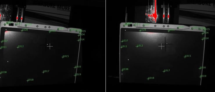 Scan of a Tablet overlaid on a live image view