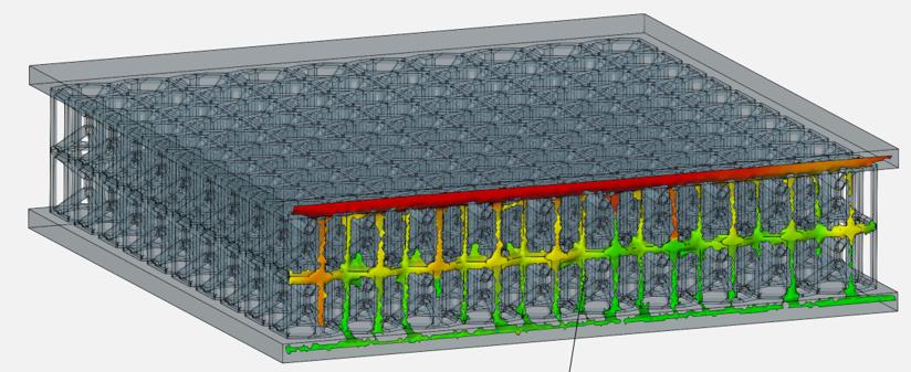 Computed Tomography inspection of 3D printed part