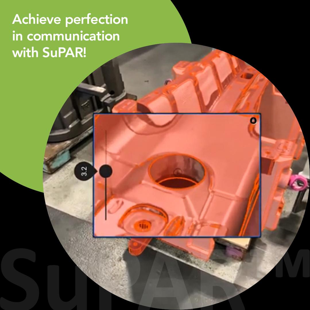 SuPAR user communicating a point of interest