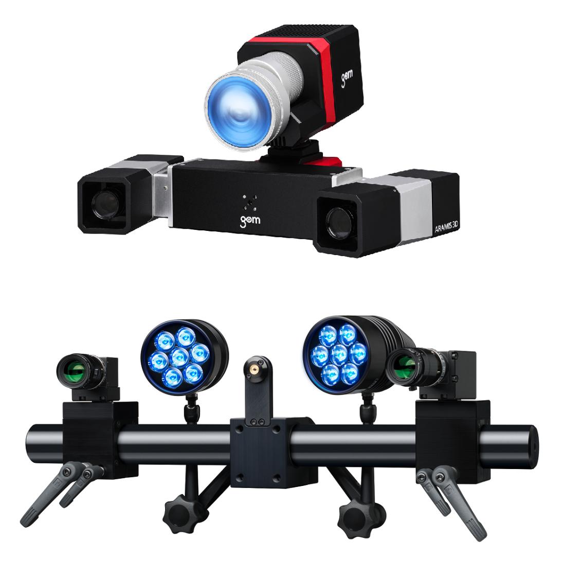 Comparison of two ARAMIS 3D digital image correlation systems