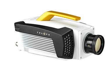 Telops thermography camera with a yellow handle